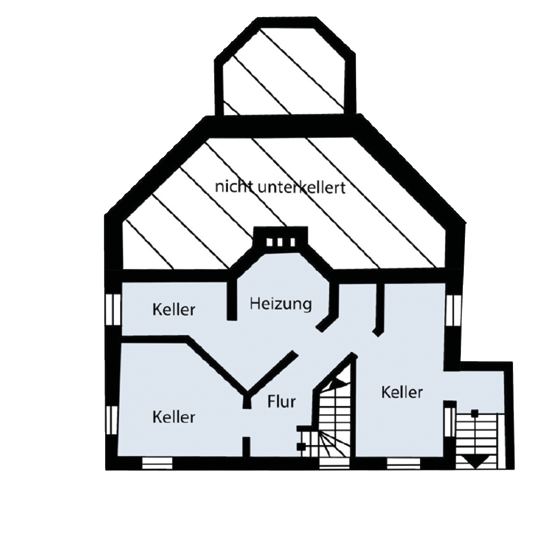 Grundriss Kellergeschoss